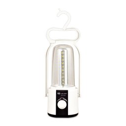 Lampião Com 40 Leds Recarregável 2800mAh 8W Portátil Bivolt:Branco - 3