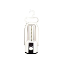 Lampião Com 40 Leds Recarregável 2800mAh 8W Portátil Bivolt:Branco - 1