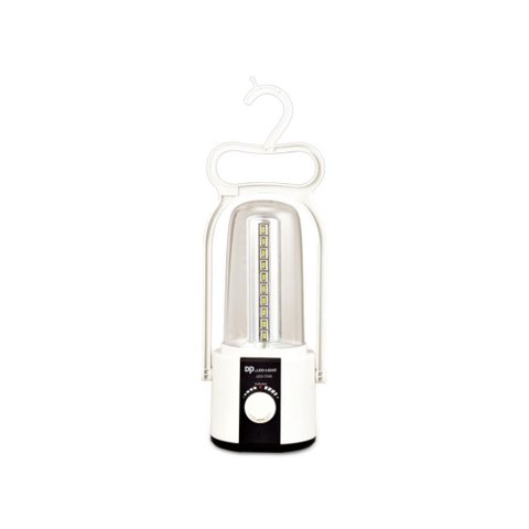 Lampião Com 40 Leds Recarregável 2800mAh 8W Portátil Bivolt:Branco