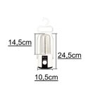 Ver imagem 2 de Lampião Com 40 Leds Recarregável 2800mAh 8W Portátil Bivolt:Branco