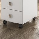 Ver imagem 5 de Mesa para Escritório 4 Gavetas e Rodízios Dubai