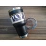 Copo Térmico Yeti Rambler Tumbler 900ml Original No Brasil - Preto - 4