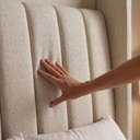 Ver mais imagens de Cabeceira Casal 140 cm Lumina com Frame Linho Sl 71 Peer