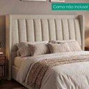 Ver imagem 2 de Cabeceira Casal 140 cm Lumina com Frame Linho Sl 71 Peer