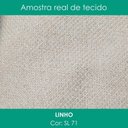 Ver imagem 4 de Cabeceira Casal 140 cm Lumina com Frame Linho Sl 71 Peer