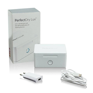 Desumidificador Elétrico De Aparelho Auditivo PerfectDry Lux