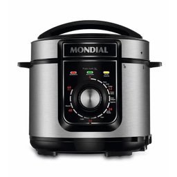 Panela de Pressão Elétrica Mondial Pratic Cook 5l Premium Pr/inox Pe-48-5l 110v - 1