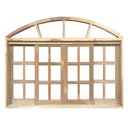 Ver imagem 2 de Janela de Madeira Vitro de Correr Quadriculado em Arco de Itaúba Batentes de 14 Cm-1.40(l)x1.00(a)