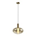 Ver imagem 3 de Lustre Pendente Skylight Spia 4090 19cm Led Bivolt Dourado e Âmbar