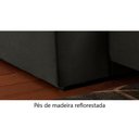 Ver imagem 3 de Sofá Retrátil E Reclinável Apolo 2,30m 4 Lugares Cinza