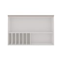 Ver imagem 4 de Aéreo 1,20 Cm com Porta de Vidro e Porta Pratos 100% Mdf 1510 Linha Iluminata Genialflex