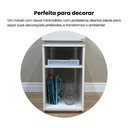 Ver mais imagens de Mesa Lateral de Apoio Olivia Artely Branco
