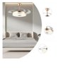 Ventilador Teto Retrátil Led Controle Remoto e Som Bluetooth Dourado - 4