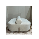 Ver imagem 3 de Sofá Decorativo Ilha Orgânico Sala Estar Boucle Bege - Montanaris Decor