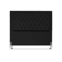 Ver imagem 2 de Cabeceira de Cama Box Queen 160 Cm Baronesa - Veludo Preto