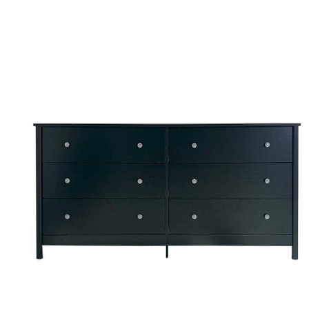 Cômoda Ditália 6 Gavetas Dm-221 Preto