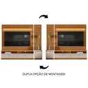 Ver imagem 3 de Rack com Painel Ripado para TV 75 Pol. 224cm Golden L06 Nature/Off White - Mpozenato