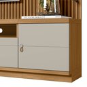 Ver imagem 6 de Rack com Painel Ripado para TV 75 Pol. 224cm Golden L06 Nature/Off White - Mpozenato