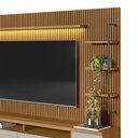 Ver imagem 5 de Rack com Painel Ripado para TV 75 Pol. 224cm Golden L06 Nature/Off White - Mpozenato