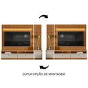 Ver imagem 4 de Rack com Painel Ripado para TV 75 Pol. 224cm Golden L06 Nature/Off White - Mpozenato