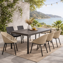 Ver imagem 6 de Mesa para Jardim de Alumínio Grumari Preto