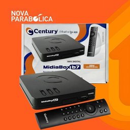 Kit 2 Receptores Nova Parabólica Midiabox B7 Century - 3