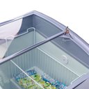 Ver imagem 2 de Freezer Horizontal Frilux 160 Litros Branco Vidro Curvo 220v Rf-105-c