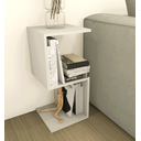 Ver imagem 2 de Móvel Multiuso Nichos Livros e Decorações 30x30x65 Branco