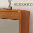 Ver imagem 5 de Cômoda 4 Gavetas Orgânica 100% MDF 91cm Luna Espresso Móveis Marrom/Cinamomo/Off White
