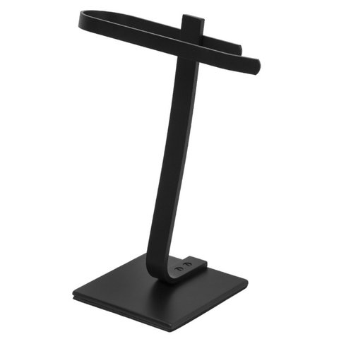 Porta Toalha de Rosto para Bancada Preto Fosco F.bali