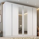Ver imagem 2 de Guarda-roupa Casal com Espelho Monte Carlo
