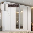 Ver imagem 7 de Guarda-roupa Casal com Espelho Monte Carlo