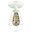 Ver imagem 1 de Plafon Aramado Lampshape Branco Sala Quarto Cozinha Banhei