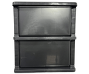 Ver imagem 7 de Gaveteiro Organizador 2 Gav Plasnew Resistente 1705 Preto