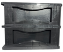 Ver imagem 5 de Gaveteiro Organizador 2 Gav Plasnew Resistente 1705 Preto