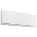 Ver imagem 1 de Armário Aéreo de Geladeira 4 Portas 160 Cm Toledo Branco