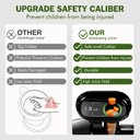 Ver imagem 4 de Amzchef Espremedor Cold Press com Alta Extração de Suco e Função Reversa (preto)