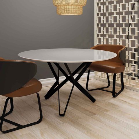 Mesa de Jantar Redonda Havana