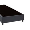 Cama Box Solteirão Sintético Loja Xerife Cinza 40x96x203 - 2