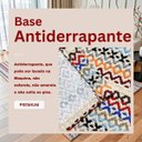 Ver imagem 6 de Tapete Sala Quarto Indiano Moderno Colorido Cru Geométrico 1,40 X 2,00 Antiderrapante