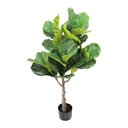 Ver imagem 2 de Ficus Lyrata Planta Arvore Artificial Toque Real Super Realista