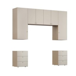 Guarda Roupa 6 Módulos 6 Portas 6 Gavetas Frame Cabecasa MadeiraMadeira   - 11