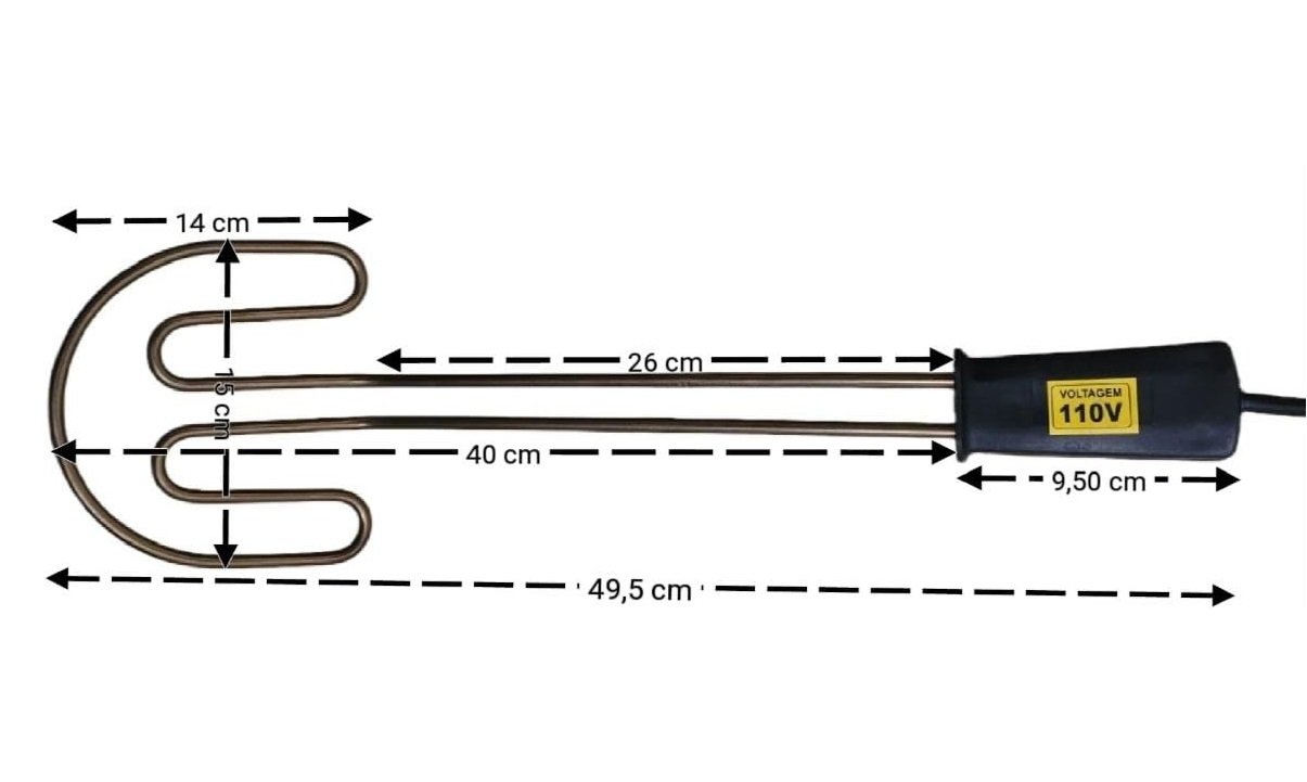 Kit Churrasco 5 Espetos E Acendedor elétrico 127V - 3