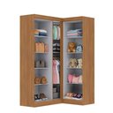 Ver imagem 2 de Guarda-roupa Infantil Modulado Toi 5 Portas Cinamomo/off White - Pnr Móveis