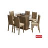 Conjunto Sala de Jantar Mesa e 6 Cadeiras Molly Madesa - 2