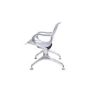 Ver imagem 3 de Cadeira Longarina 2 Lugares Cromadas