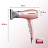 Secador de Cabelos Mondial Golden Rose 2000w SC-32 110V - 8