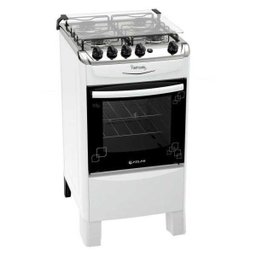 Fogão de Piso Atlas Fastcook 4 Bocas Top Control Acendimento Automático - 1