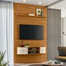 Painel Home Suspenso Sala Estar Área Gourmet Tv até 65 Polegadas 2 Portas 1 Prateleira Monte Carlo M - 4