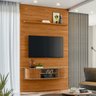 Painel Home Suspenso Sala Estar Área Gourmet Tv até 65 Polegadas 2 Portas 1 Prateleira Monte Carlo M - 3